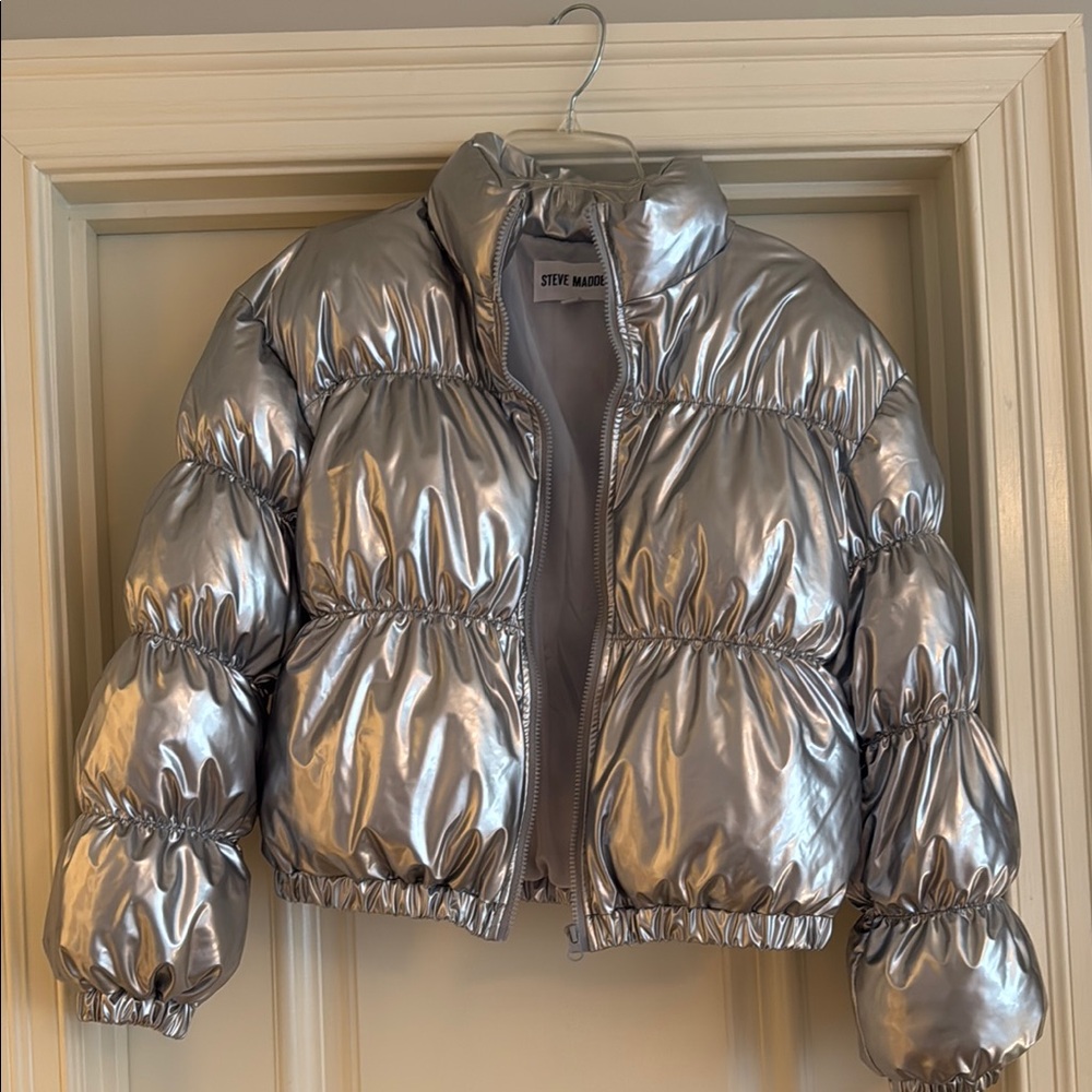 Steve Madden Silver Eden Jacket